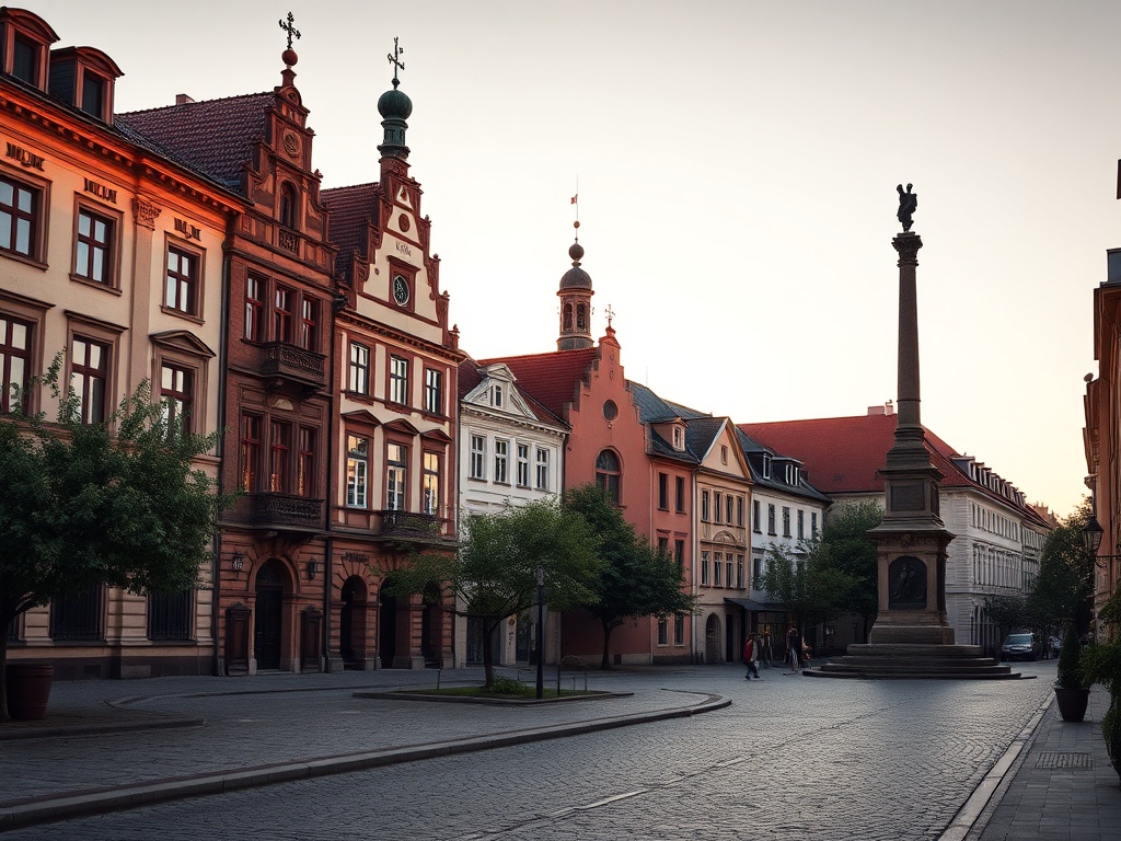 Widok na Konstantynów Łódzki, miasto bogate w kulturalne tradycje i wybitne osoby